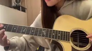 作業討論: 羅婉庭同學吉他演奏"天空之城"(盧老師編曲)