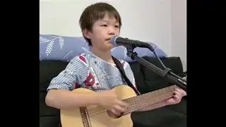 Jonas(六歲大班)吉他彈唱"奧特曼(踏山河)