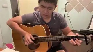 Scott同學吉他彈唱"perfect"，應用我