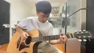 洪同學吉他演奏"晴天"(盧家宏吉他演奏譜)