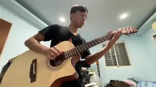 洪同學吉他演奏"不能說的秘密"(盧老師指彈吉他譜)