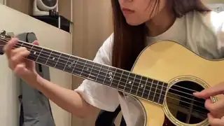 羅同學吉他演奏"風中的承諾"(盧老師編曲)