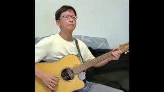李同學吉他演奏"失眠"(盧家宏吉他創作演奏曲)